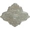 Ekena Millwork Piedmont Ceiling Medallion (Fits Canopies up to 6 1/2"), 67 1/8"W x 48 5/8"H x 1 7/8"P, Flash Gold CM67PEFLS - alternate 2
